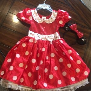 Halloween costume. Minnie Mouse